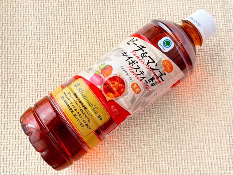 ピーチマンゴー香るルイボスティーのパッケージ