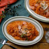 作り方 そうめんナポリタン