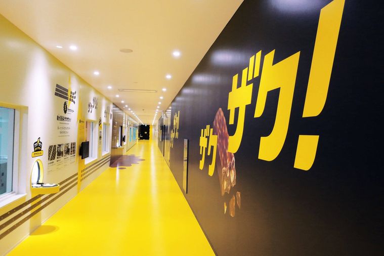 3. 71.5mの工場見学通路