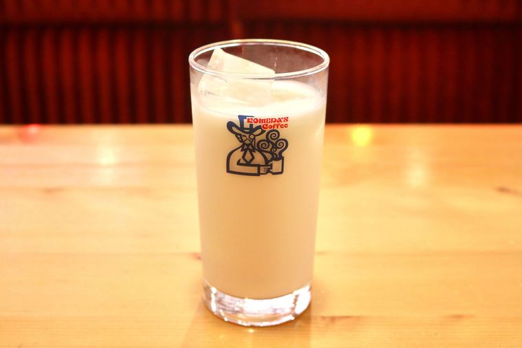 コメダ珈琲店のラッシー