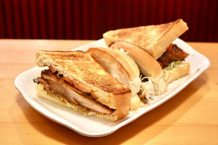 タンドリーチキンホットサンド