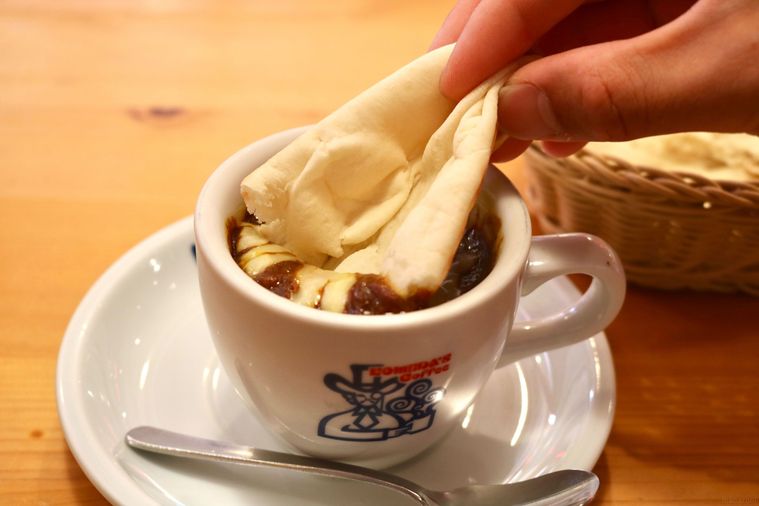 チーズカリーとナン