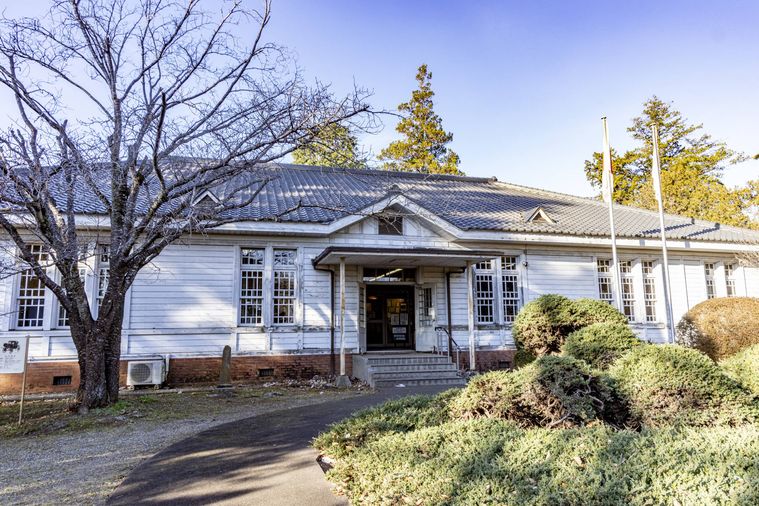 成田市三里塚御料牧場記念館外観