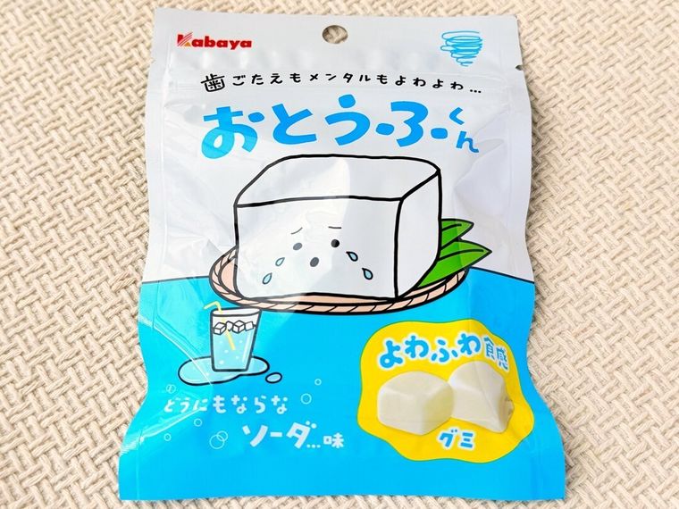 おとうふくん どうにもならなソーダのパッケージ