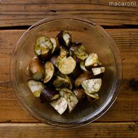 作り方 なすと大葉のめんつゆ和え