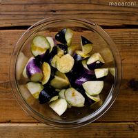 作り方 なすと大葉のめんつゆ和え