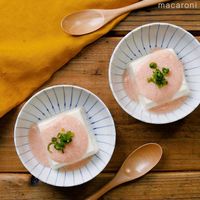 作り方 明太子のあんかけ豆腐