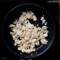 作り方 豆腐と卵だけお手軽炒り豆腐