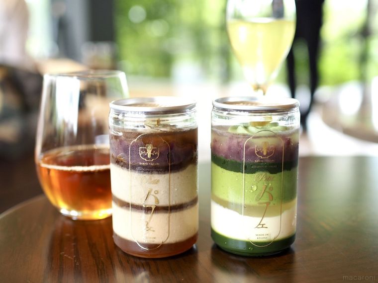 Petitパフェ抹茶・ほうじ茶