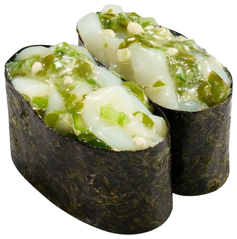 いかオクラめかぶ軍艦