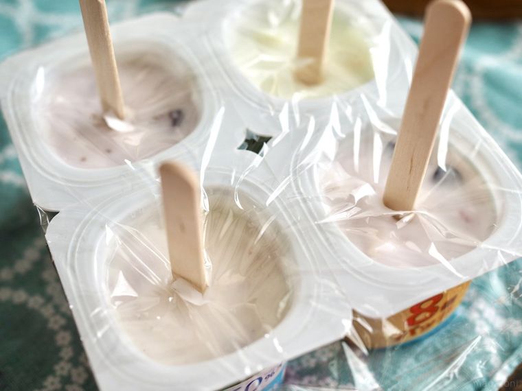ヨーグルトで作るアイス