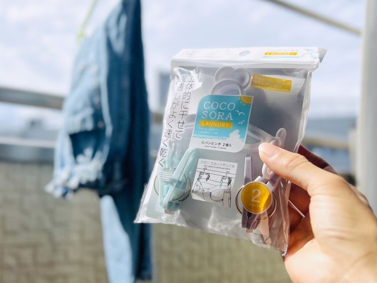 ジーパンとセリアのCOCOSORA Gパンピンチ