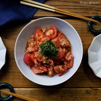 作り方 ツナとトマトのさっぱりサラダ