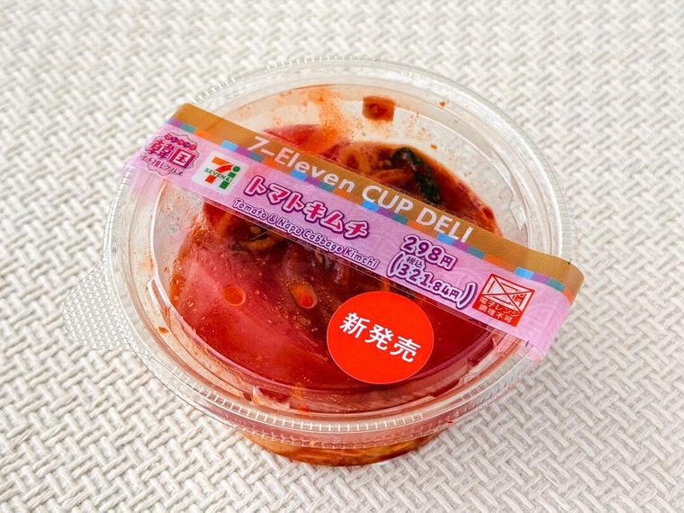トマトキムチのパッケージ