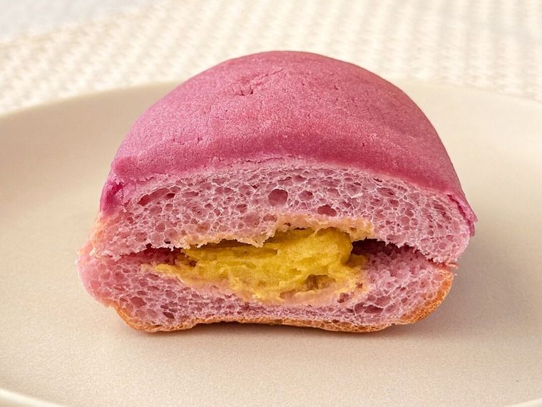 韓国風さつまいもパン コグマパンの断面