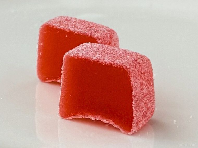 タフグミ 梅マニアの梅α味の断面