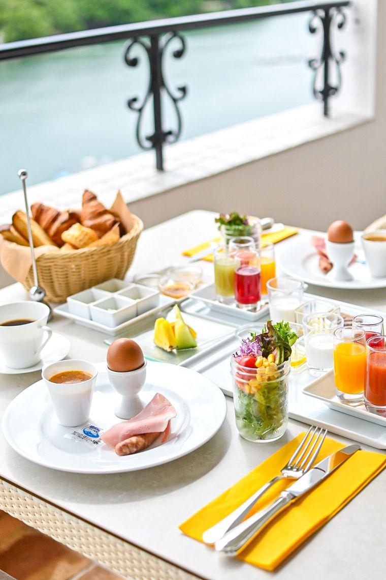 モーニングの料理