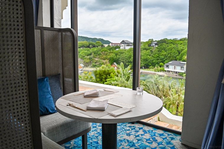 レストランのプライベートエリア