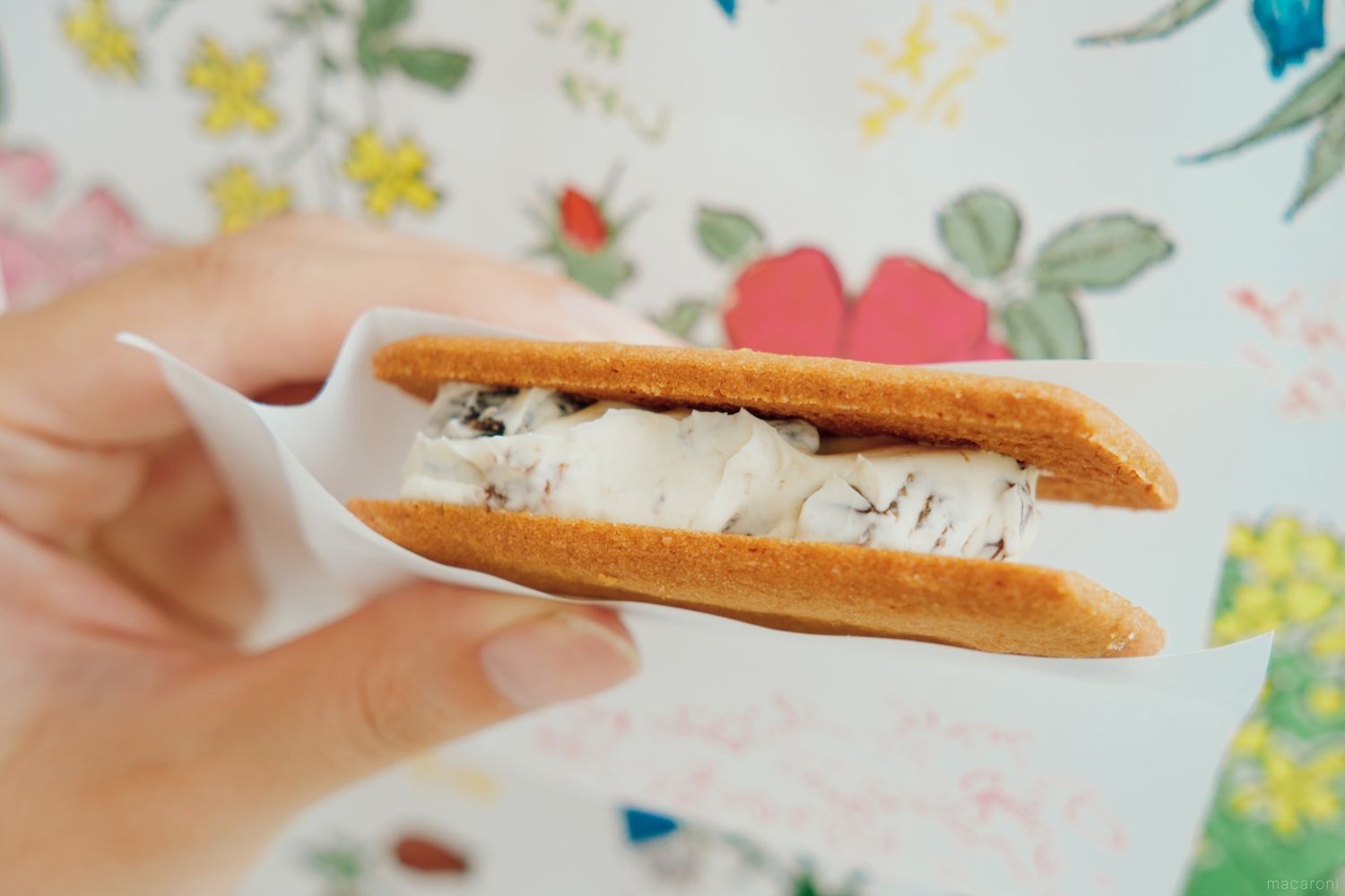 できたてのマルセイバターサンド