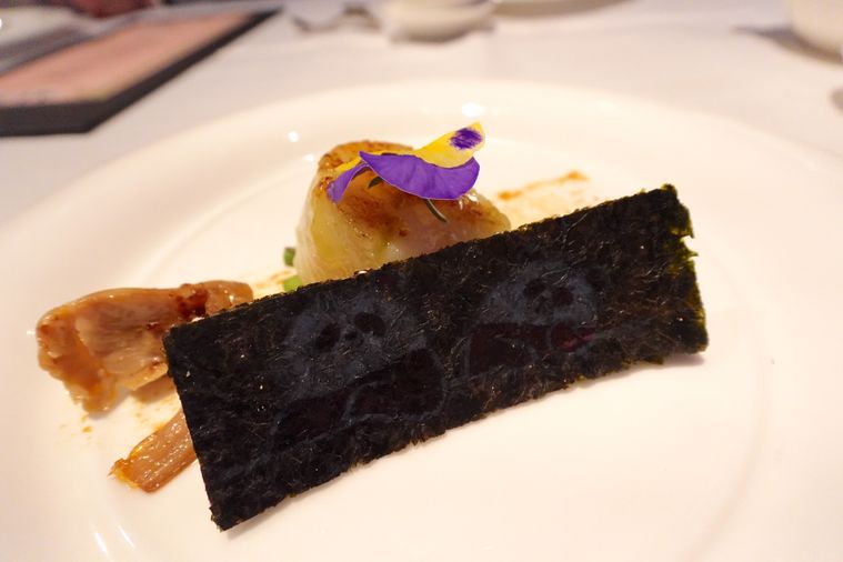 パンダ柄の海苔