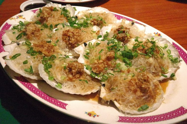 貝にのった春雨