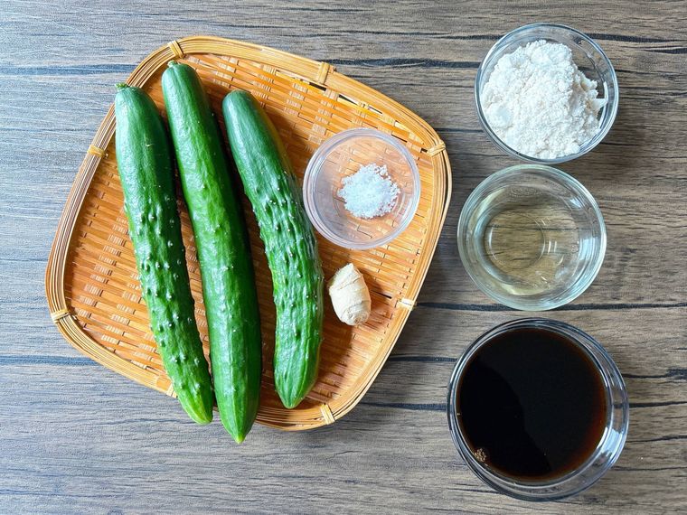 きゅうりの漬物の材料