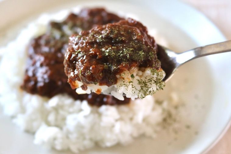 キーマカレーのひとくち分