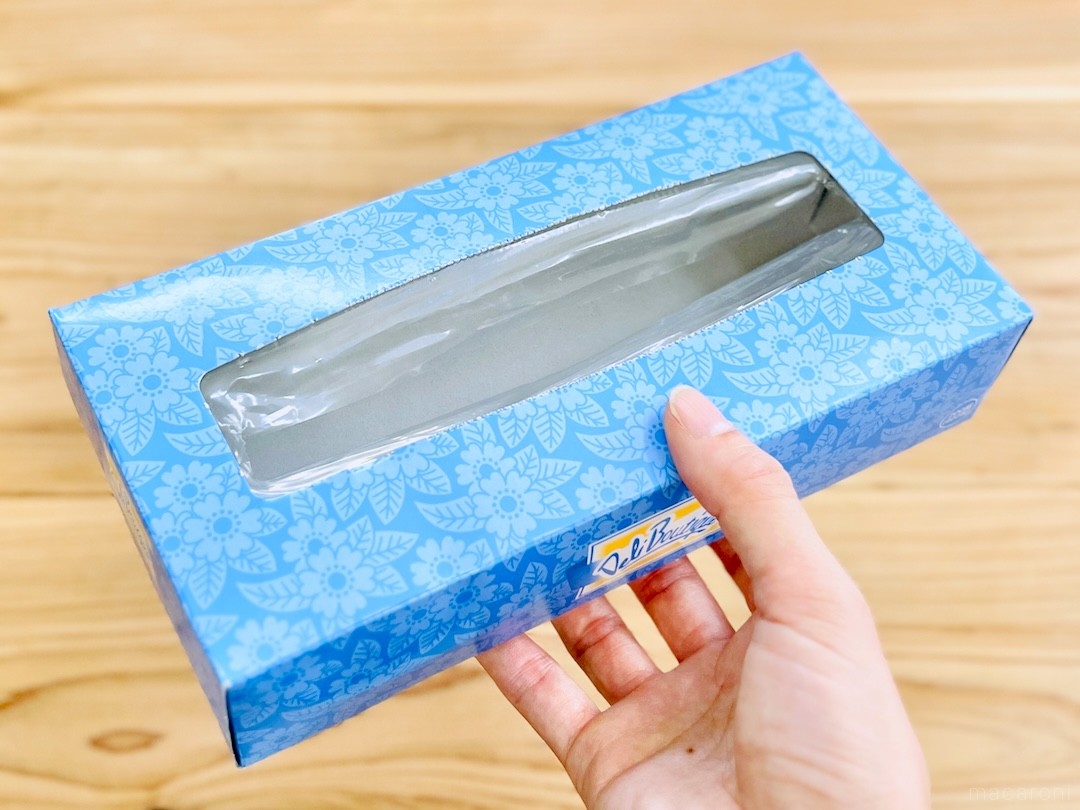 あの食品にシンデレラフィット。ティッシュの空き箱活用法に「まるで