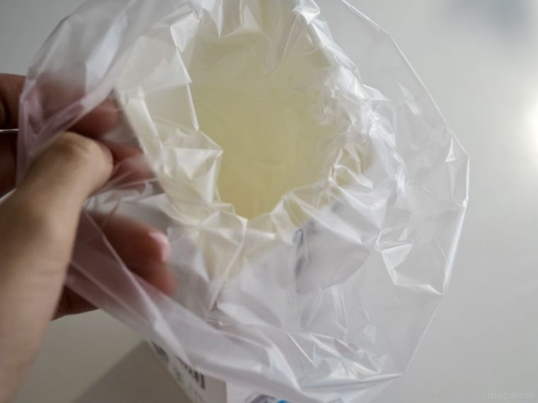 牛乳パックで作る嘔吐対策グッズ