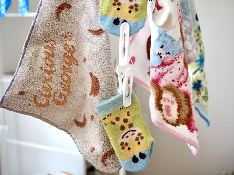 洗濯ばさみと靴下