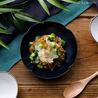 作り方 オクラとなめこのさっぱりおろし和え