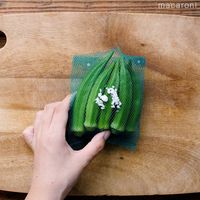 作り方 オクラとなめこのさっぱりおろし和え