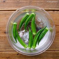 作り方 オクラとなめこのさっぱりおろし和え