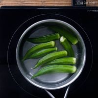 作り方 オクラとなめこのさっぱりおろし和え