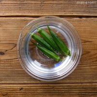 作り方 なめことオクラの味噌汁