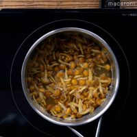 作り方 なめことオクラの味噌汁