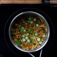 作り方 なめことオクラの味噌汁