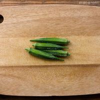 作り方 なめことオクラの味噌汁