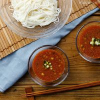 作り方 トマトつけだれそうめん
