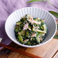 作り方 無限ゴーヤゴーヤとツナのごま油和え