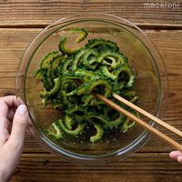 作り方 ゴーヤの胡麻和え
