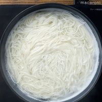 【作り方】大葉とオクラの梅もずくそうめん
