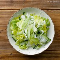 作り方 豆腐とキムチのサラダ