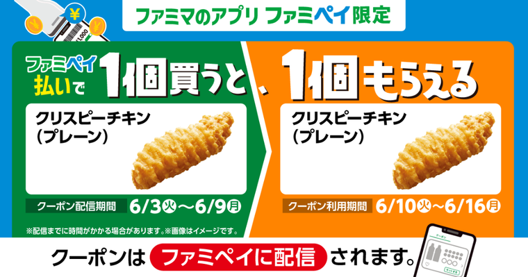 コンビニのキャンペーン対象商品