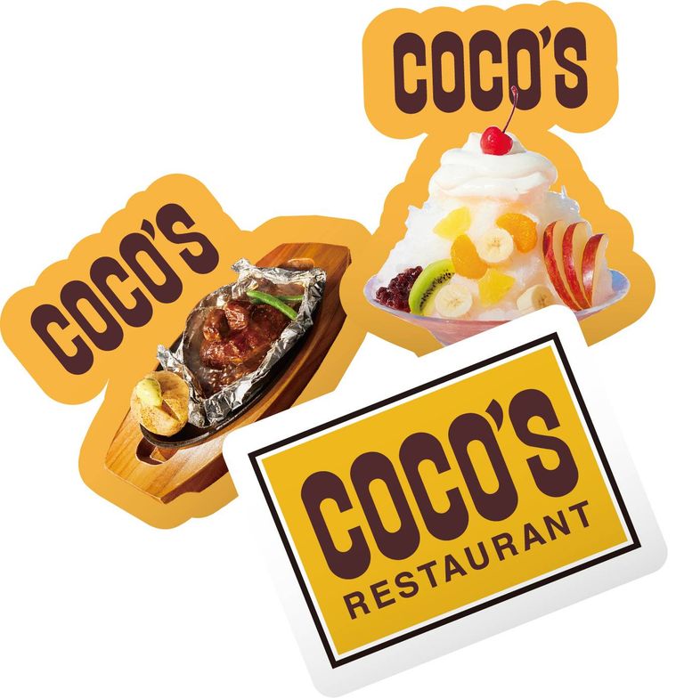 ココス ステッカー3枚セット