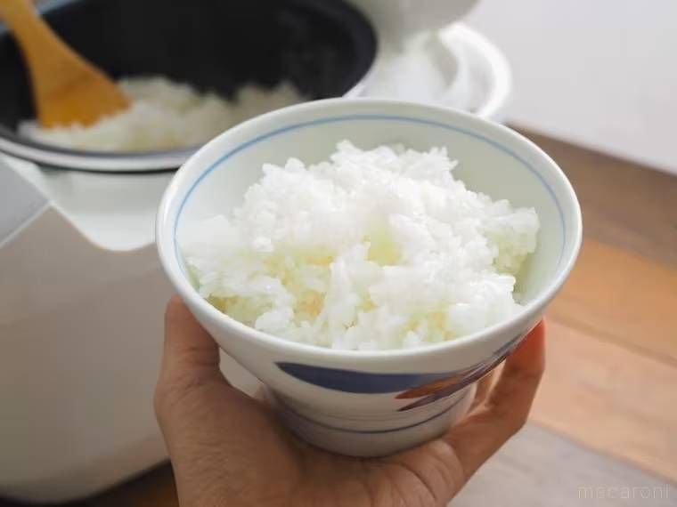 茶碗によそったごはん