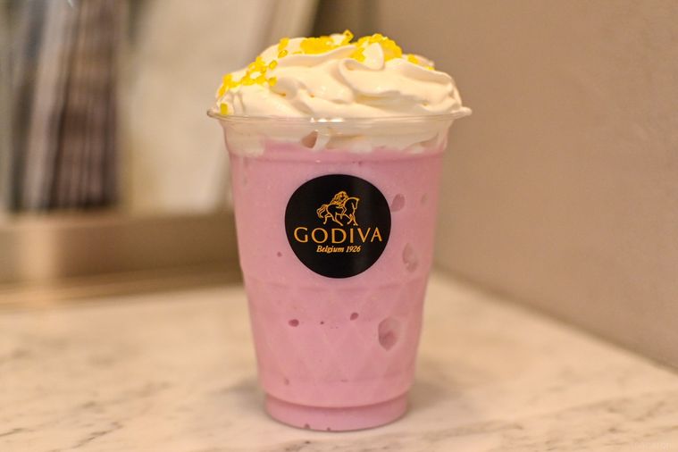 ドリンクを正面から