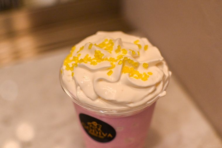 ドリンクのトッピングアップ