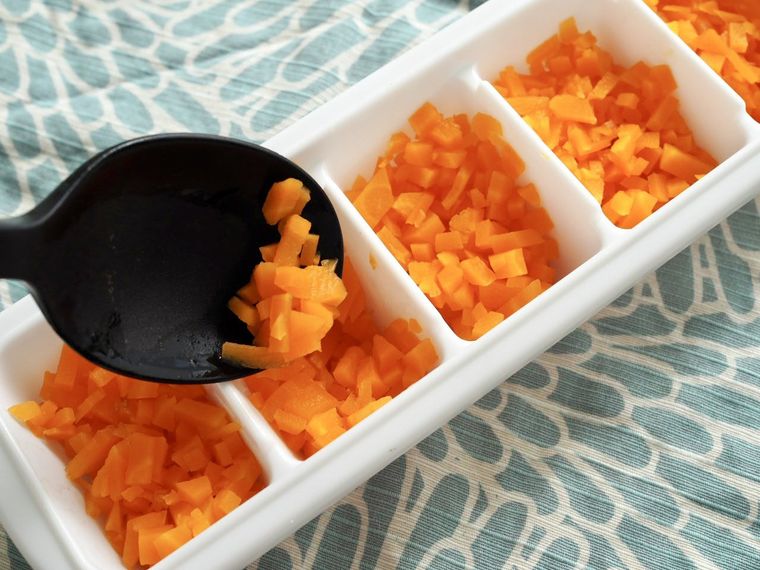 離乳食の冷凍ストック