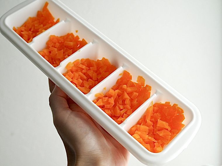 離乳食の冷凍ストック